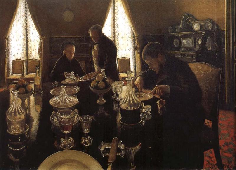 Gustave Caillebotte Supper Germany oil painting art